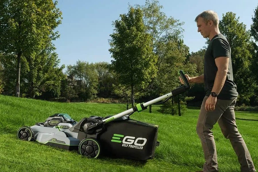 small electric grass mower