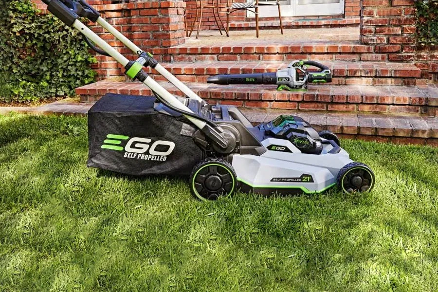 best battery push mower